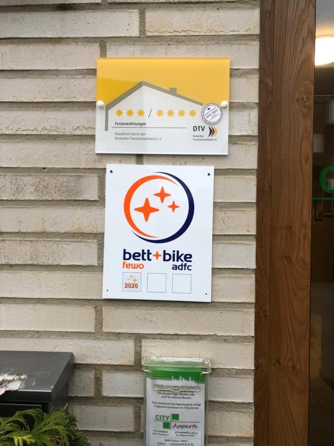 City Apparte Exklusiv - Direkt Am Antonius-Hospital - Stilvoll Wohnen Im Herzen Von Gronau Гронау Екстериор снимка